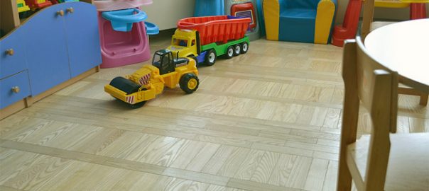 Ремонт паркета в школах и детских садах c паркетным лаком Floor-Finish